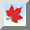 Maple Leaf Button