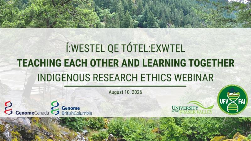 GBC Indigenous Research Ethics Webinar August 10, 2026