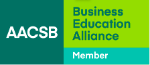 School of Business AACSB Member Logo for Professional Designations page