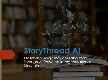 Story Thread AI Presentation screenshot for Community Ideation Jam