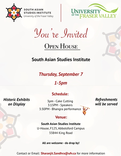 Open house poster