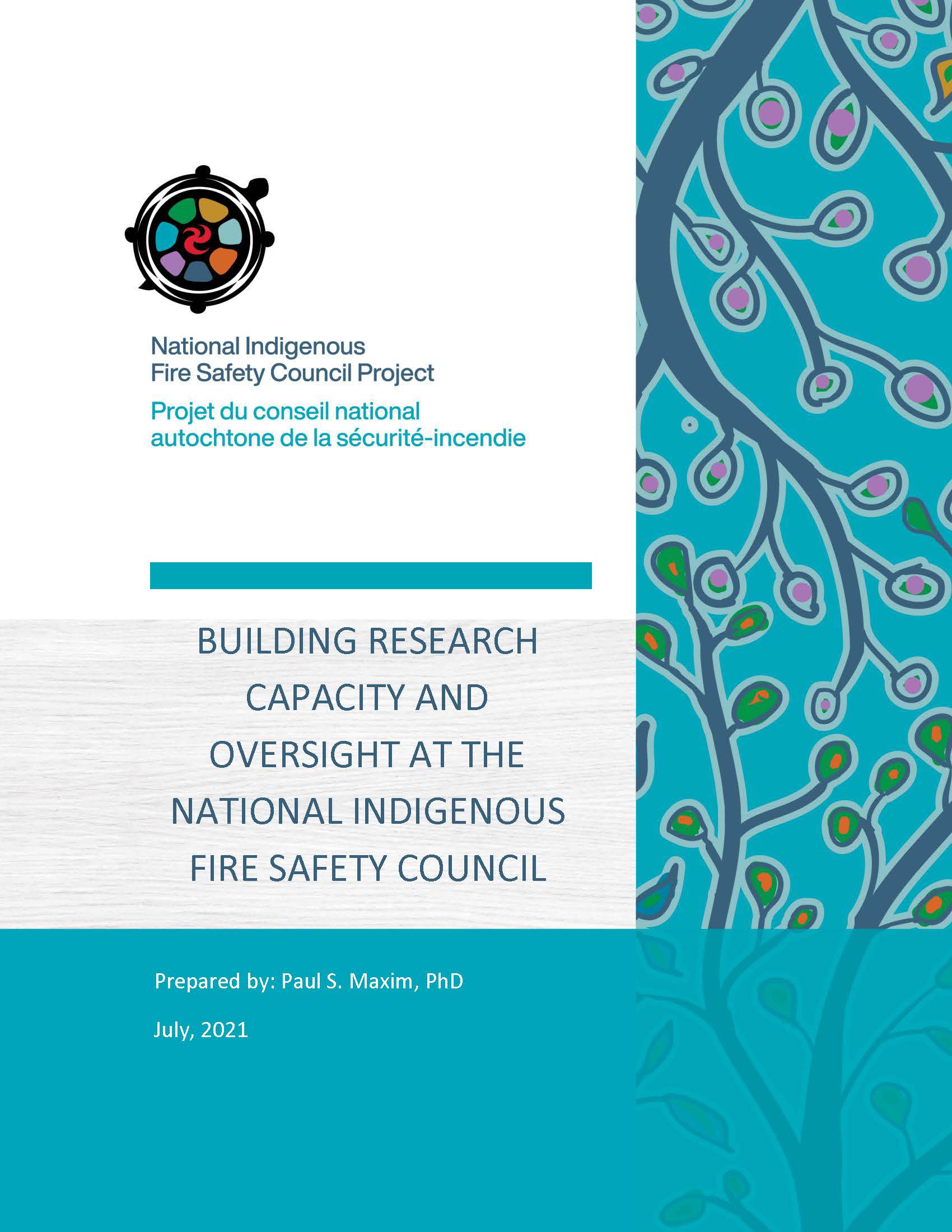 Cover of the report