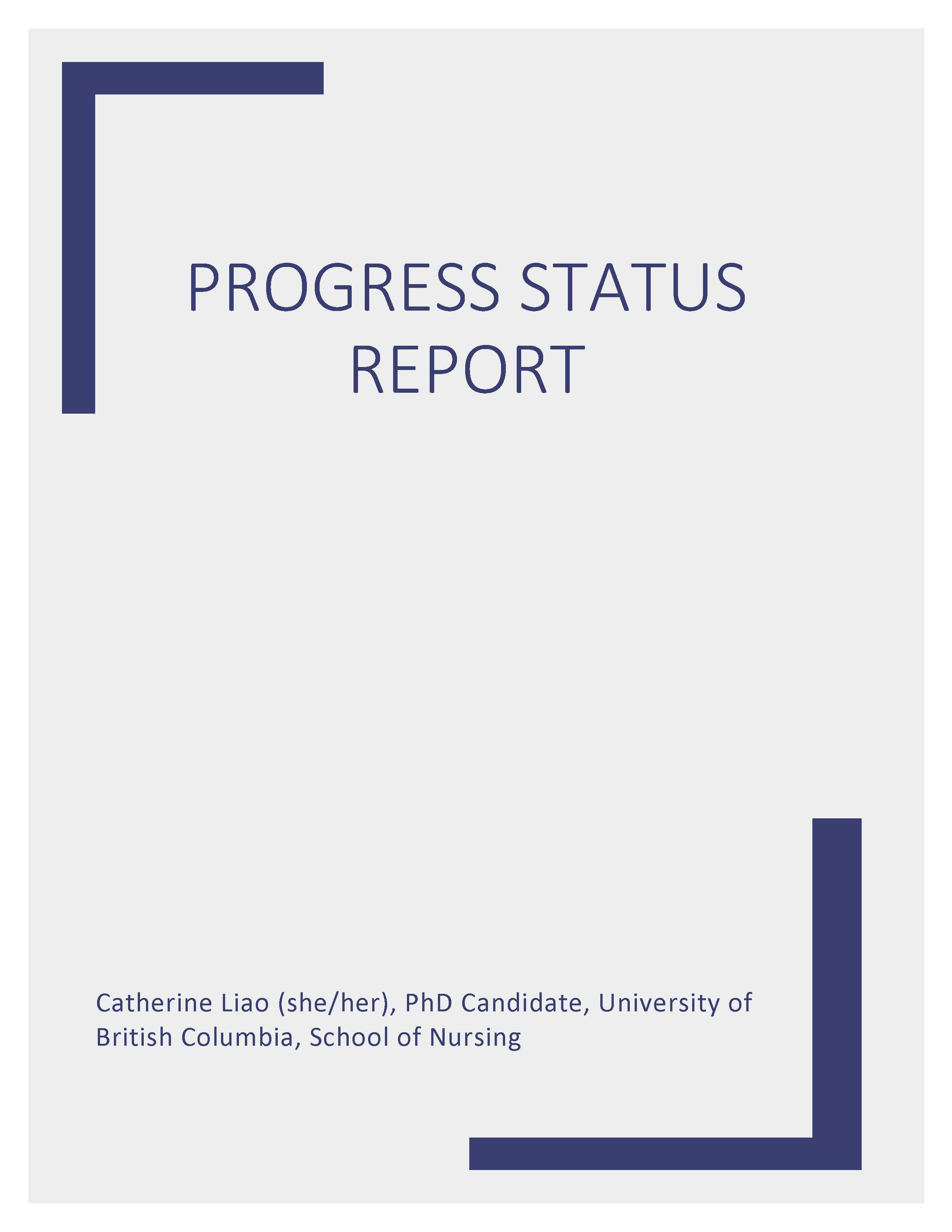 Cover of the report