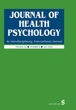 Cover of an issue of the Journal of Health Psychology