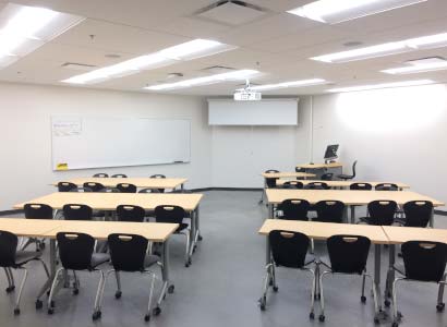 Classroom Abbotsford campus