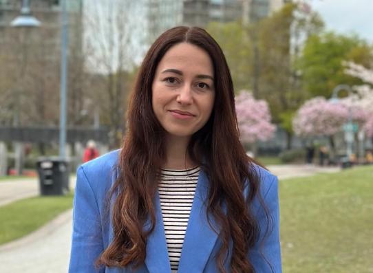 ELS student Yuliia