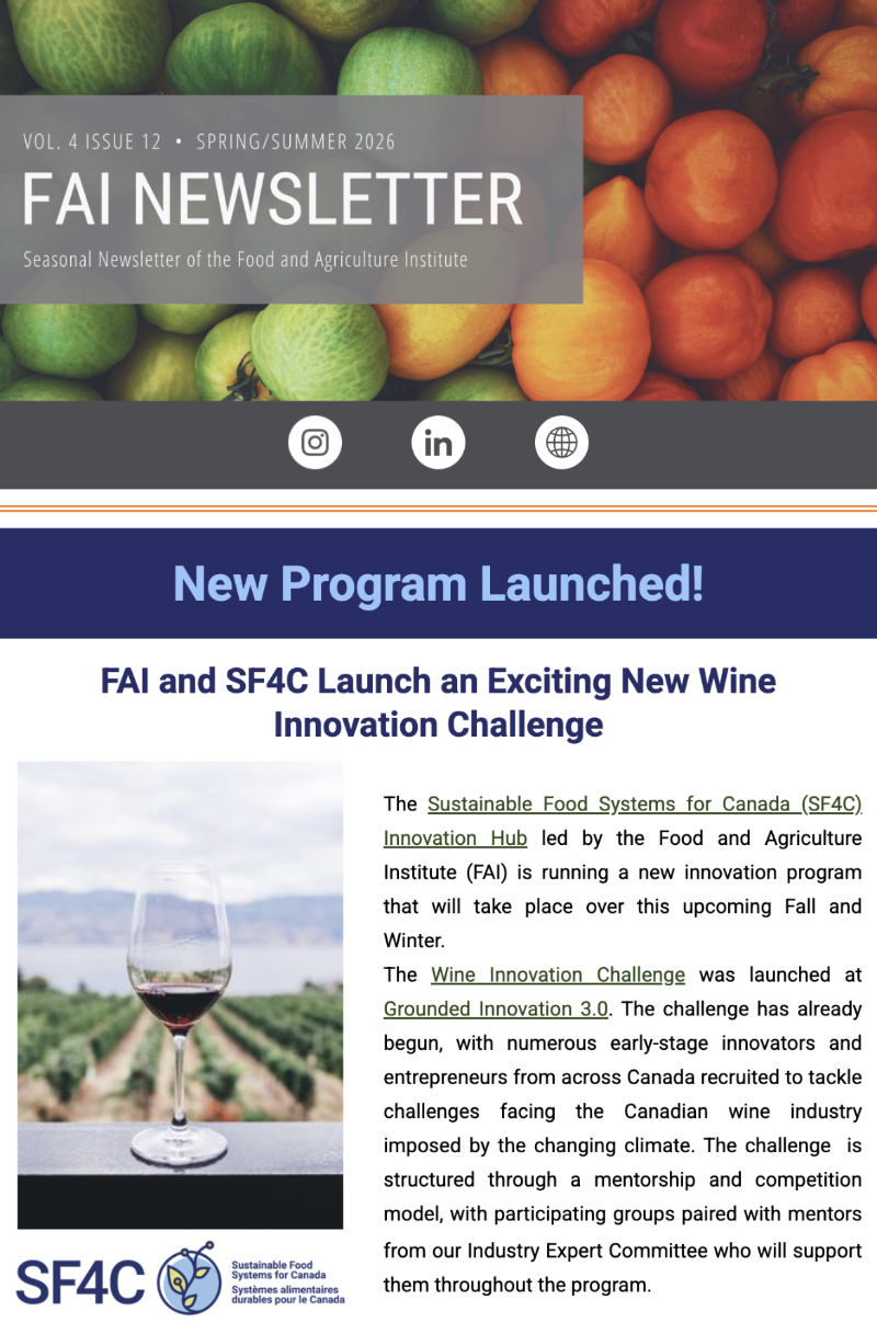FAI Summer Newsletter 2026
