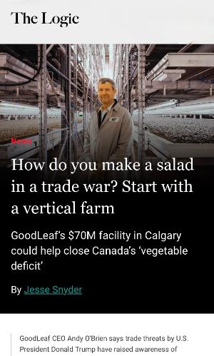How do you make a salad in a trade war?
