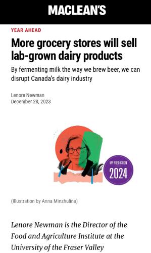 More grocery stores will sell lab grown dairy products