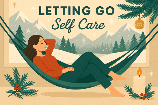 Image of lady in hammock - relaxing