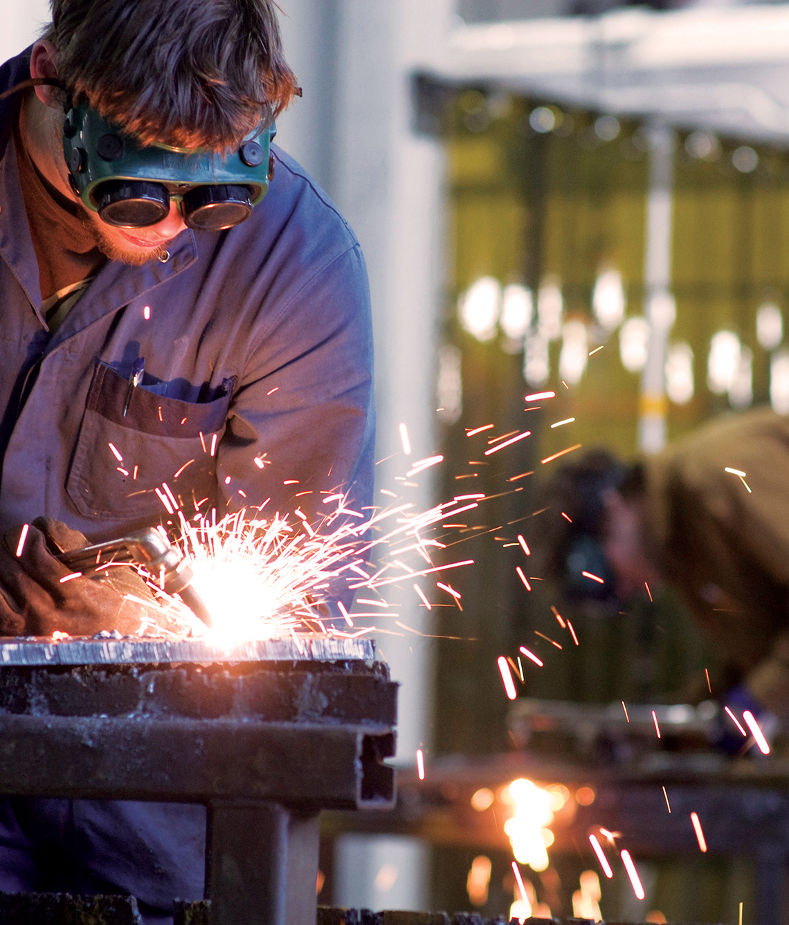 Varied work opportunities exist for trained welders