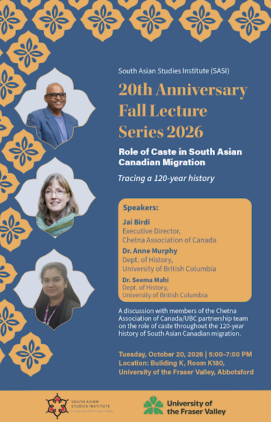 Details of the Fall Lecture 2026