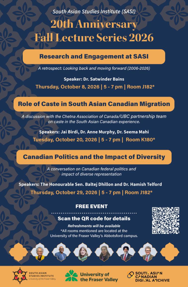 Details of the Fall Lecture 2026