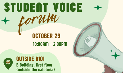 Oct 29 - Student Voice Forum Event 2025